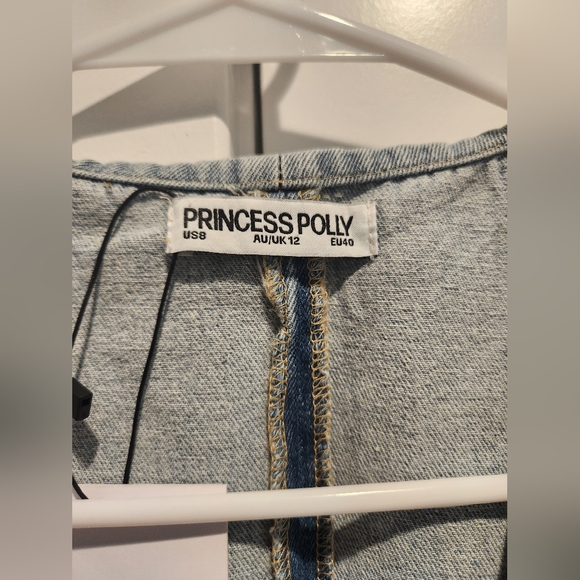 Princess Polly Denim Vest - Picture 2 of 5
